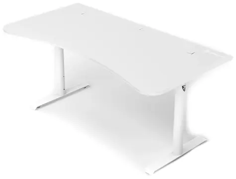 Arozzi ARENA Gaming-Schreibtisch Reinweiß / Gaming-Schreibtisch / L: 114 cm / B: 72 cm / H: 72,5 cm