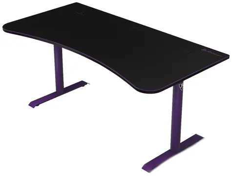 Arozzi ARENA Gaming-Schreibtisch Lila / Gaming-Schreibtisch / L: 160 cm / B: 71-82 cm / H: 71-81 cm