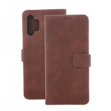 CPA SMART Velvet braun / Klapphülle / Samsung Galaxy A26 5G / mit Ständer / Kartenfach
