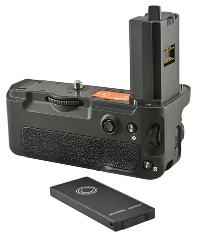 JUPIO Batteriegriff für Sony A9 II + A7R IV / Batteriegriff / 2× NP-FZ100