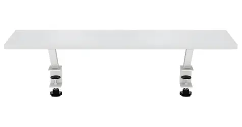 Arozzi ARENA Schreibtischaufsatz Klein weiß / Zusätzliche Ablagefläche / Breite 80 cm