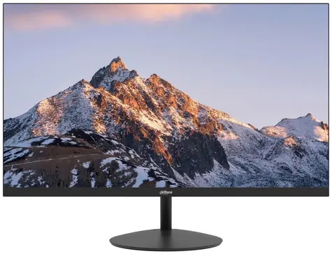 22" Dahua LM22-A210Y schwarz / Monitor / VA / 1920x1080 / 5ms / 3500:1 / 250 cd/m2 / HDMI+VGA / VESA 75x75