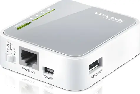 TP-LINK TL-MR3020 / Router / Tragbar / Wi-Fi 4 (802.11n) / 300 Mbit/s / USB 2.0