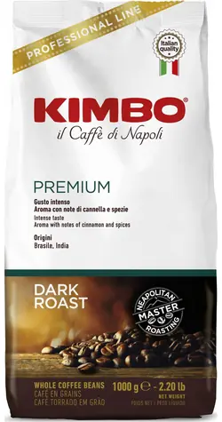 Kimbo Premium 1 kg / Kaffeebohnen