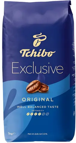 Tchibo Exklusiv 1 kg / Kaffeebohnen