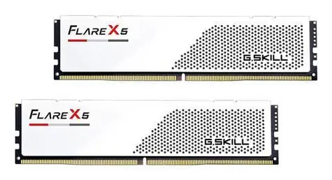 G.Skill Flare X5 weiß 64 GB (2x 32 GB) / DDR5 / 6000 MHz / PC5-48000 / CL36-36-36-96 / DIMM / 1,35 V / Non-ECC / XMP 3.0