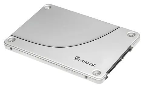 Solidigm D3-S4520 7,68 TB / SSD / 2,5" SATA III / Lese-/Schreibgeschwindigkeit: 550/510 MB/s / IOPS: 86K/30K / MTBF: 2 MH