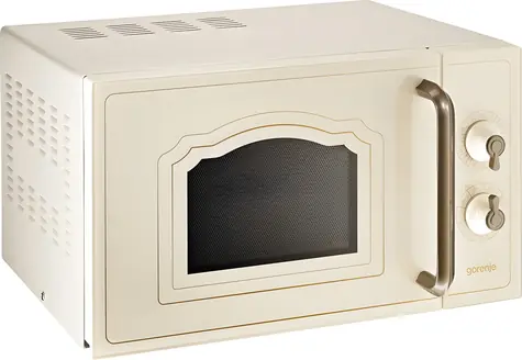 Gorenje MO4250CLI cremefarben / Mikrowelle mit Grillfunktion / 700 W / Grill 800 W / 20 l