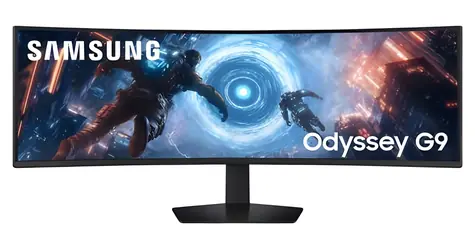 49" Samsung Odyssey G9 S49FG916EU, schwarz / Monitor / VA / 5120 x 1440 / 32:9 / 144 Hz / HDMI & DP