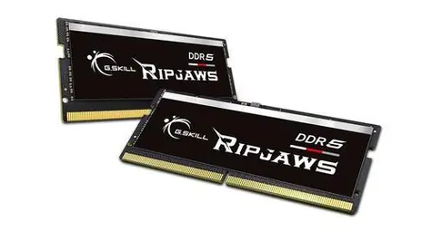 G.Skill Ripjaws Black 64 GB (2x 32 GB) 5600 MHz / DDR5 / CL40 / SO-DIMM / 1,1 V / XMP 3.0