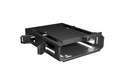 be quiet! HDD CAGE 2 schwarz / HDD-Rahmen / 1x 3,5" + 2x 2,5" / Dark Base 901 / Shadow Base 800 FX