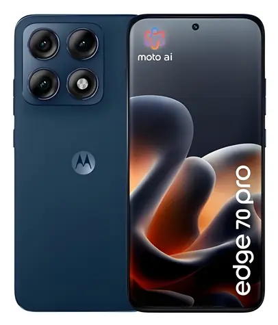Motorola EDGE 70 Pro 8+256 GB Dunkelblau / Smartphone / 6,78" AMOLED 144Hz / MediaTek Dimensity 8500 Extreme
