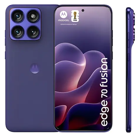 Motorola EDGE 70 Fusion 8+256 GB Pantone Orient Blue / Smartphone / 6,78" AMOLED 144Hz / Snapdragon 7s Gen 3