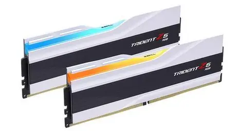 G.Skill Trident Z5 RGB Weiß 32 GB (2x 16 GB) 6000 MHz / RAM / DDR5 / CL28 / DIMM / 1,4 V / XMP 3.0