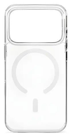 Epico Hero Mag+ transparente Hülle / Schutzhülle für iPhone 17 Pro Max / Qi2-kompatibel / MagSafe-kompatibel