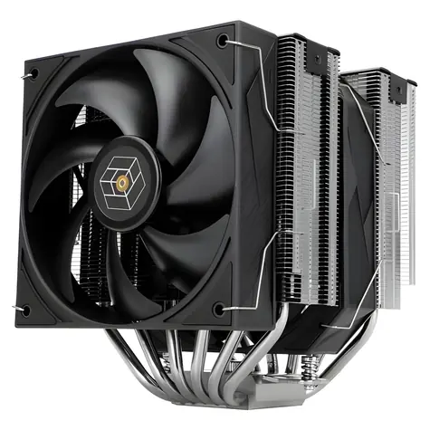 ThermalRight Royal Pretor schwarz / Aktiver CPU-Kühler / Dual-Tower / 120 + 130 mm / Sockel AM5