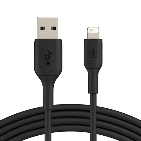 Belkin BOOST CHARGE schwarz / USB-A auf Lightning-Kabel / 1 m / 2 Stück