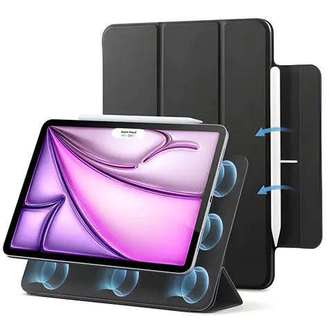ESR Rebound Magnetische Hülle schwarz / Apple iPad Air 13" M2/M3