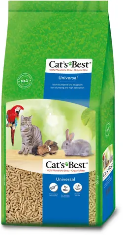 Cats Best Universal / Katzenstreu / 40 l / 22 kg / Holzstreu