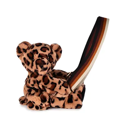 DOUDOU Plüsch-Schultertasche Leopard / 30 cm / ab 2 Jahren