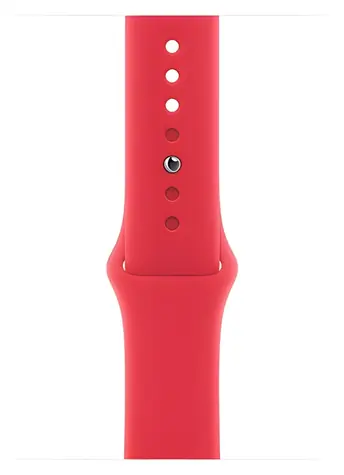 Apple Watch Sportarmband 45 mm (M/L) (PRODUCT)RED / Sportarmband für Apple Watch / 160-210 mm