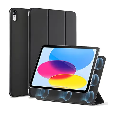 ESR Rebound Magnetische Hülle schwarz / Tablet-Hülle / Apple iPad 10. Generation (2022) und iPad 11. Generation (2025)
