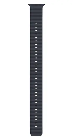 Apple Watch 49 mm Marineblau/Ozean Armbandverlängerung/Natur-Titan-Finish
