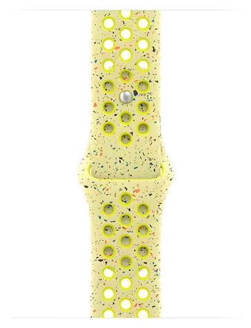 Nike Sportarmband für Apple Watch, 40 mm, Volt Splash, Größe S/M / Armband für Apple Watch / 130-200 mm