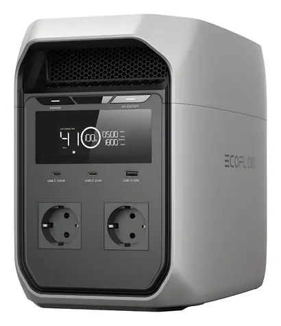 EcoFLow Delta 3 Classic / Ladestation / 1024 Wh / 1800 W / LFP / WLAN