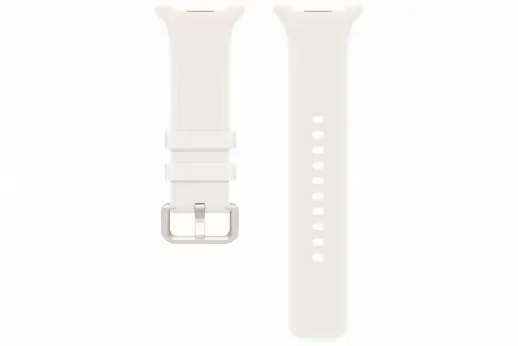 Samsung Galaxy Watch 9 Leichtes Silikonarmband Creme / Armband / S/M