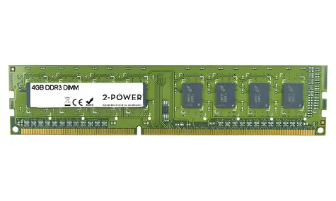 2-Power 4GB MultiSpeed DDR3 1600 MHz / RAM / DIMM / Non-ECC / 2Rx8