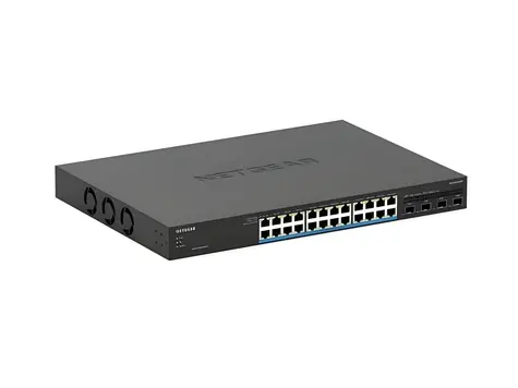 Netgear MS324TXUP / Switch / 24x 2,5GbE / 4X SFP+ 10GbE / PoE+ 720W / L3 Managed