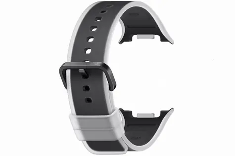 Samsung Leichtes Silikonarmband für Galaxy Watch 9, Schwarz / Armband / S/M
