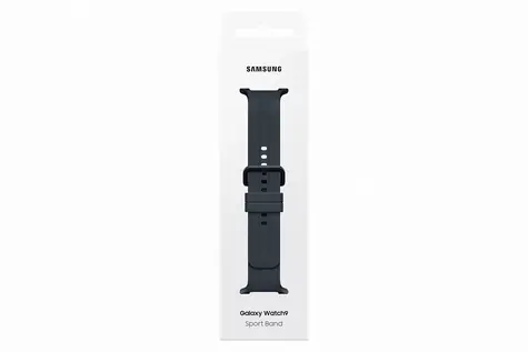 Samsung Galaxy Watch 9 Sportarmband Schwarz M/L / Armband / 20 mm