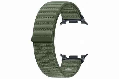Samsung Stoffarmband (S/M) Olivgrün / Armband / Samsung Galaxy Watch 9