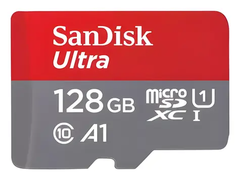 SanDisk Ultra microSDXC 128 GB + Adapter / Speicherkarte / Klasse 10 / UHS-I