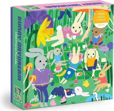 Galison Puzzle Hasentraum / 1000 Teile / 50,8 x 68,6 cm