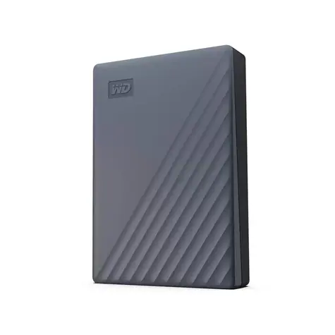 WD My Passport 5 TB / Festplatte / 2,5" / USB 3.2 Gen 1 / AES 256 Bit