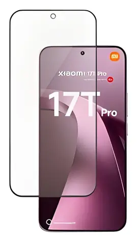 PanzerGlass Ultra-Wide Fit schwarz / Gehärtetes Glas / XIAOMI 17T Pro