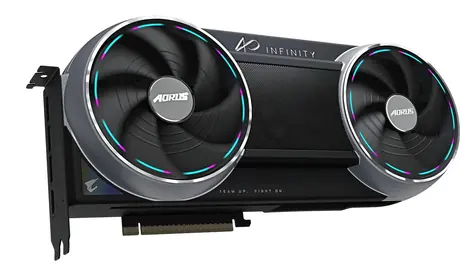 GIGABYTE AORUS GeForce RTX 5090 INFINITY 32GB / Grafikkarte / 2730MHz / 32GB GDDR7 / 512-Bit / 1x HDMI + 3x DP