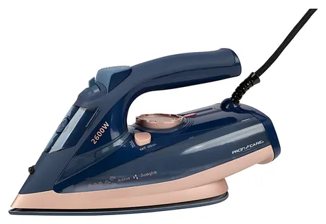 ProfiCare DB 3126 / Dampfbügeleisen / 2600 W / Superglide Keramikoberfläche