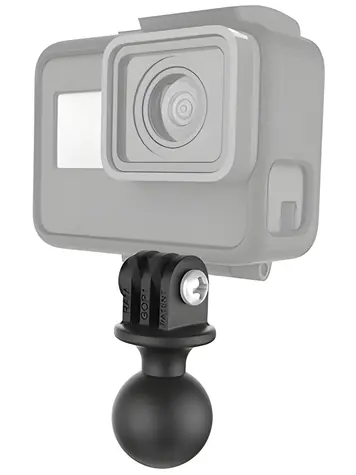 RAM Mounts RAP-B-202U-GOP1 schwarz / Adapter für Action-Kameras / Kugelgelenk 1" / Tragkraft 907 g