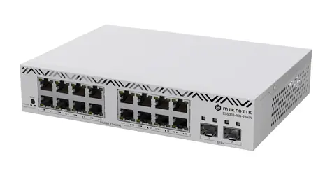 Mikrotik CSS318-16G-2S+IN / Cloud SMART Switch / 16x Gigabit-LAN / 2x SFP+ 10G / SwOS