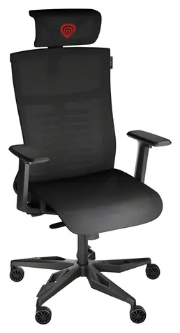 Genesis Astat 700 schwarz / Gaming-Stuhl / Ergonomisch / 160-195 cm / Netzgewebe / 120 kg