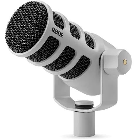 Rode PodMic weiß / Dynamisches Mikrofon / XLR / Niere / 20 Hz-20 kHz