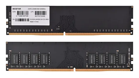 Biostar DO32NU4N08 / Speichermodul / 8 GB DDR4 / 3200 MHz / CL16 / UDIMM / Kühlkörper