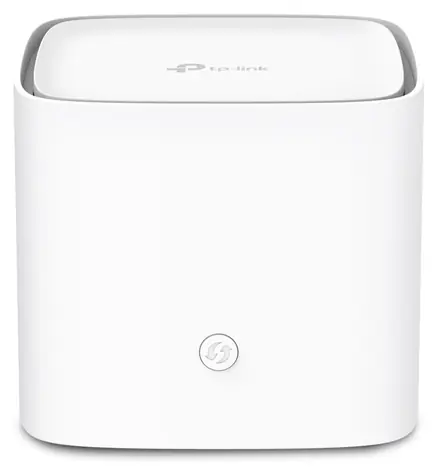 TP-LINK HX141 (1 Stück) / Mesh-WLAN-System AX1500 / Dualband / 300 Mbit/s (2,4 GHz) / 1201 Mbit/s (5 GHz) / 3× GLAN