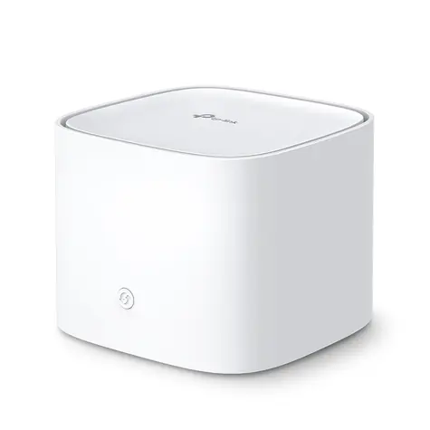 TP-LINK HX520 (1 Stück) / WLAN-System MESH AX3000 / Dualband / 2,4 GHz - 574 Mbit/s / 5 GHz - 2402 Mbit/s / 3x GLAN