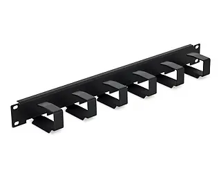 Triton 19"-Rackpanel 1 HE / 6 Haken / 70 x 27 mm / grau