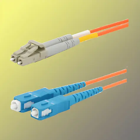 OEM LC-SC / Optisches Patchkabel / Multimode 50/125 µm OM2 / Duplex / 5 m